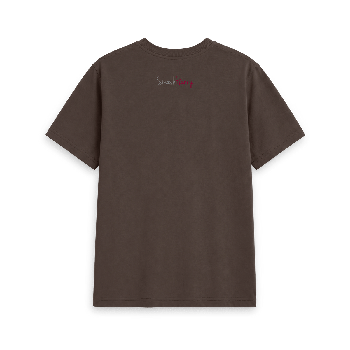 Chocolate Printed T-shirt Back