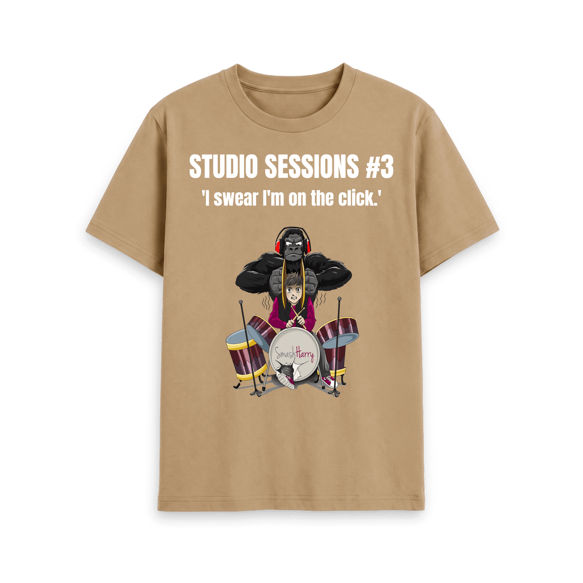 Sand Printed T-shirt Front