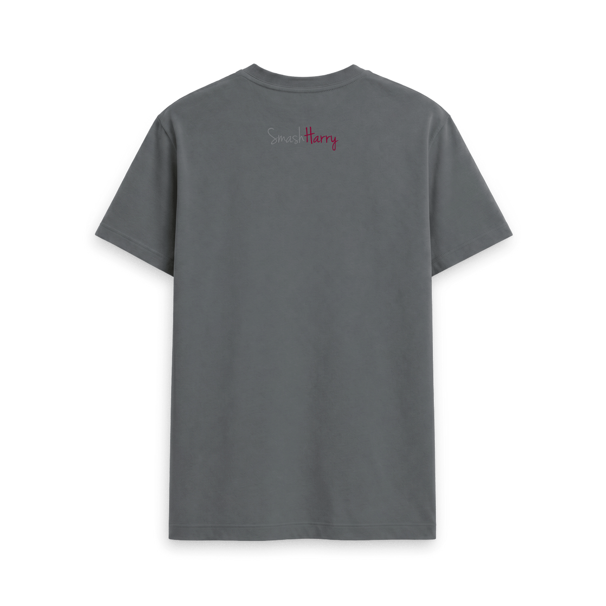 Slate Grey Printed T-shirt Back