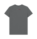 Slate Grey Printed T-shirt Back