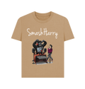 Sand Printed T-shirt Front