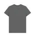 Slate Grey Printed T-shirt Back
