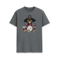 Slate Grey Printed T-shirt Front