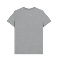 Athletic Grey Printed T-shirt Back