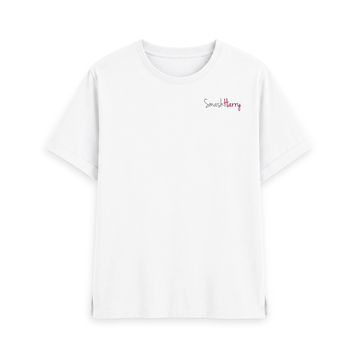 White Printed T-shirt Front