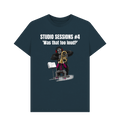 Denim Blue Printed T-shirt Front