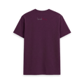 Purple Printed T-shirt Back