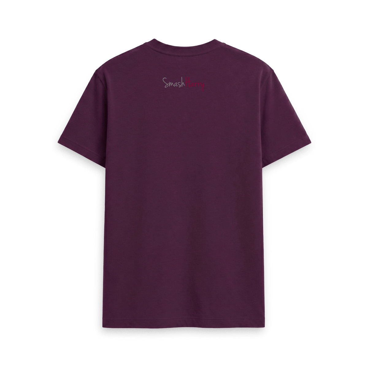 Purple Printed T-shirt Back