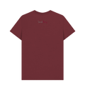 Red Wine Printed T-shirt Back