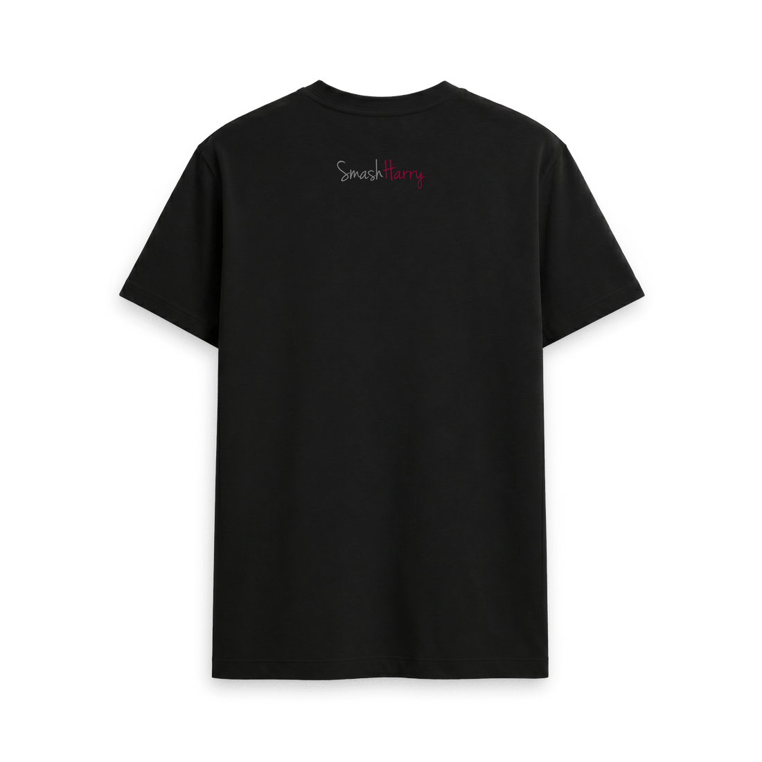 Black Printed T-shirt Front