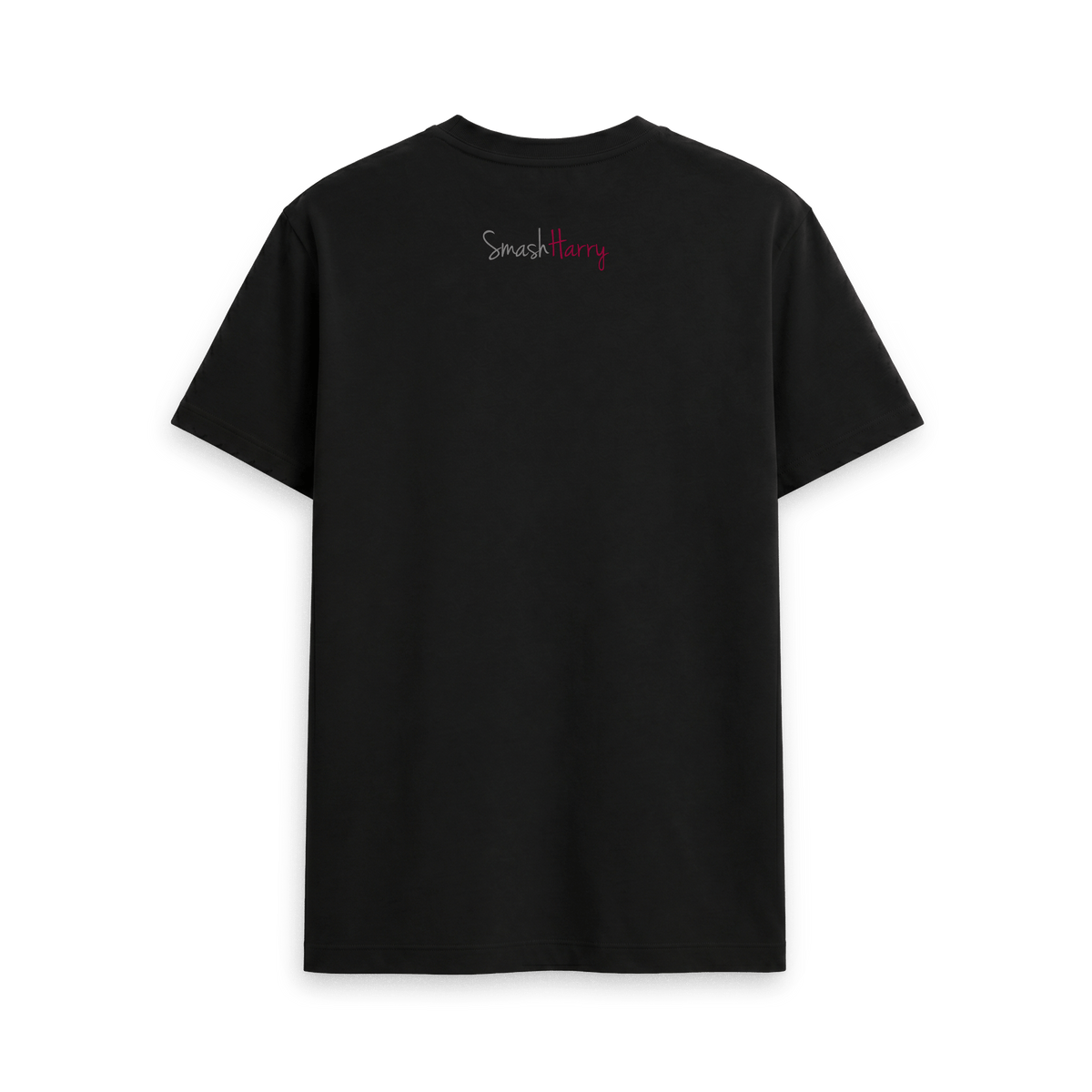 Black Printed T-shirt Back