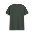 Dark Grey Printed T-shirt Back