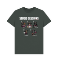 Dark Grey Printed T-shirt Front