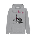 Light Heather Printed Hoody Front