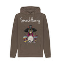 Chocolate SmashHarry Men's Organic Pullover Hoodie \u2014 Drums