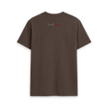 Chocolate Printed T-shirt Back