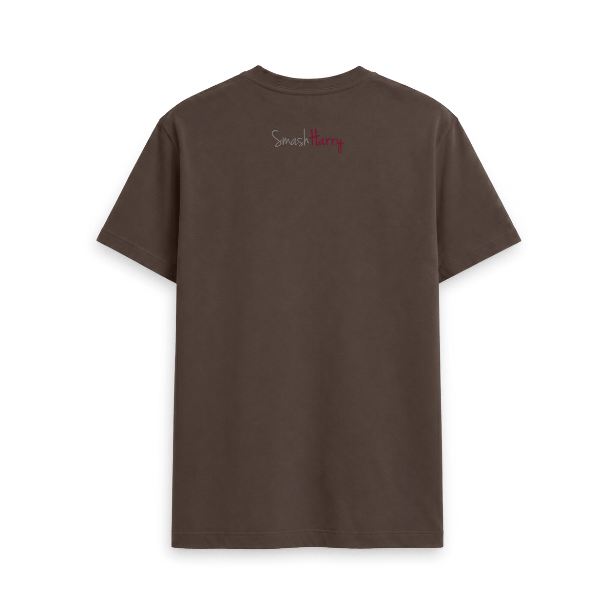Chocolate Printed T-shirt Back
