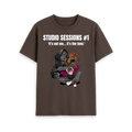 Chocolate Printed T-shirt Front