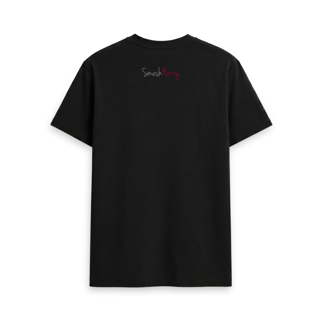 Black Printed T-shirt Front