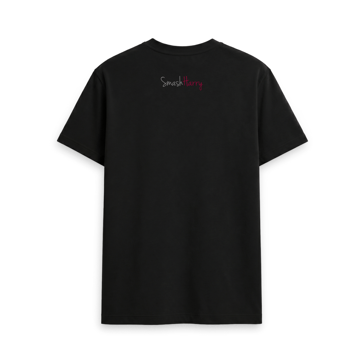 Black Printed T-shirt Back