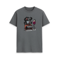 Slate Grey Printed T-shirt Front