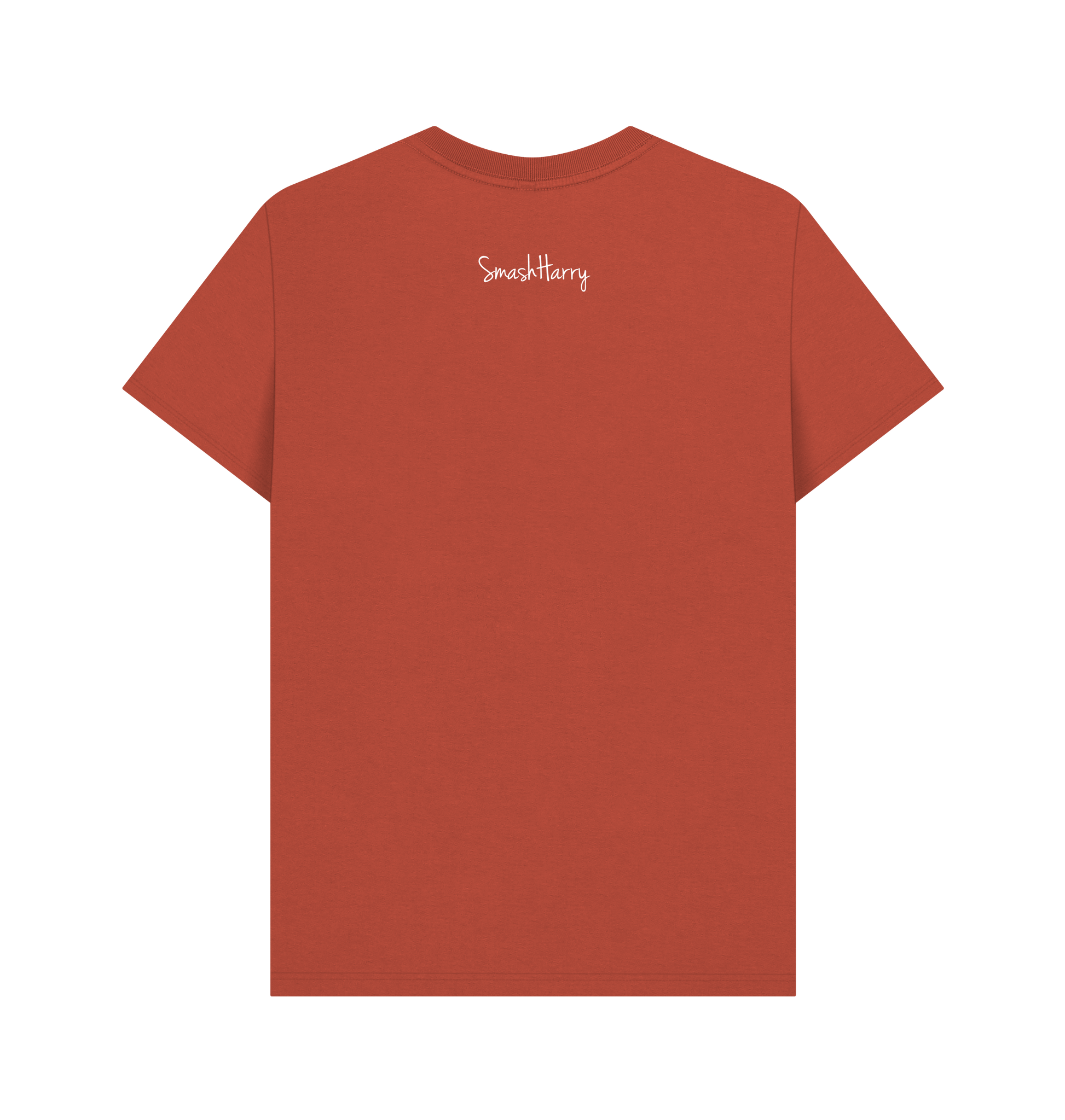 Rust Printed T-shirt Back