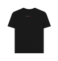 Black Printed T-shirt Back