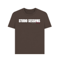 Chocolate Printed T-shirt Front