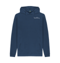 Navy Printed Hoody Front