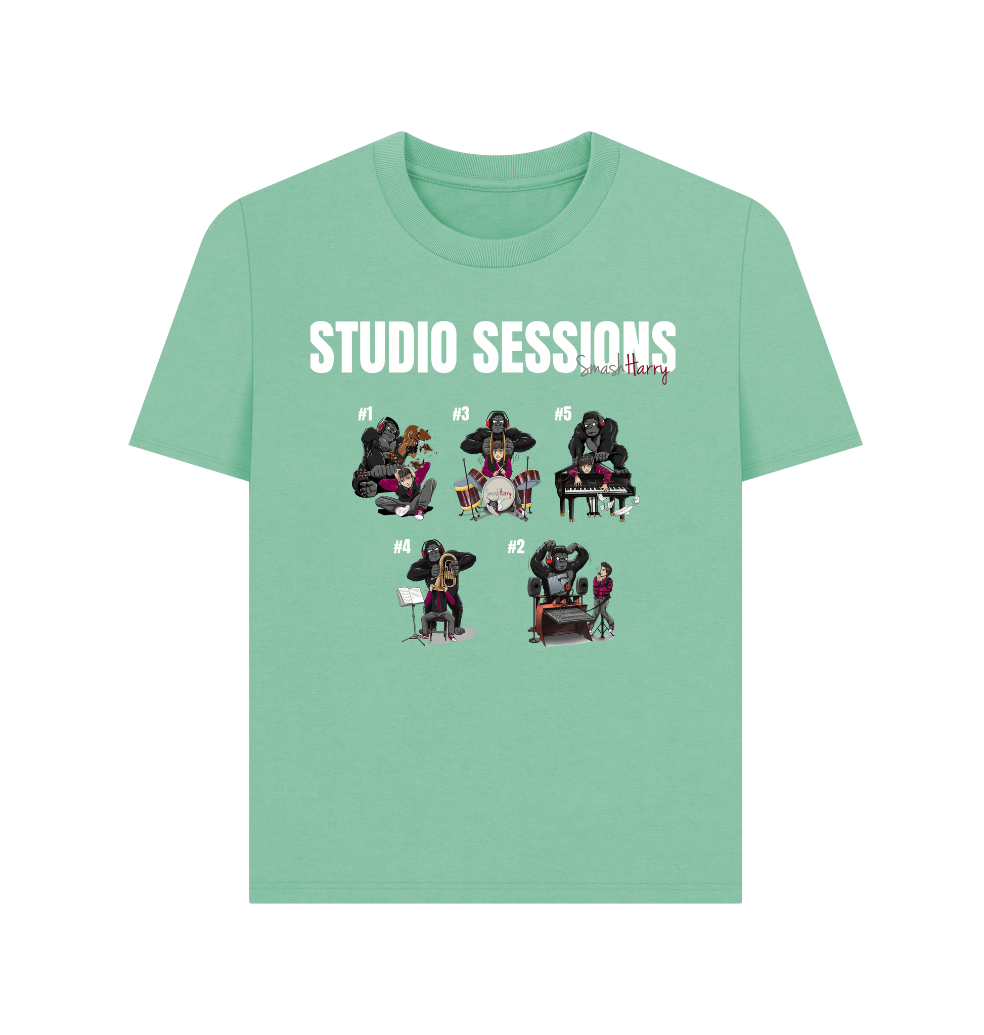 Peppermint Printed T-shirt Front