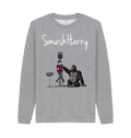 Light Heather Printed Sweater Front