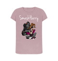 Mauve Printed T-shirt Front