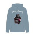 Stone Blue SmashHarry Men's Organic Pullover Hoodie \u2014 Piano