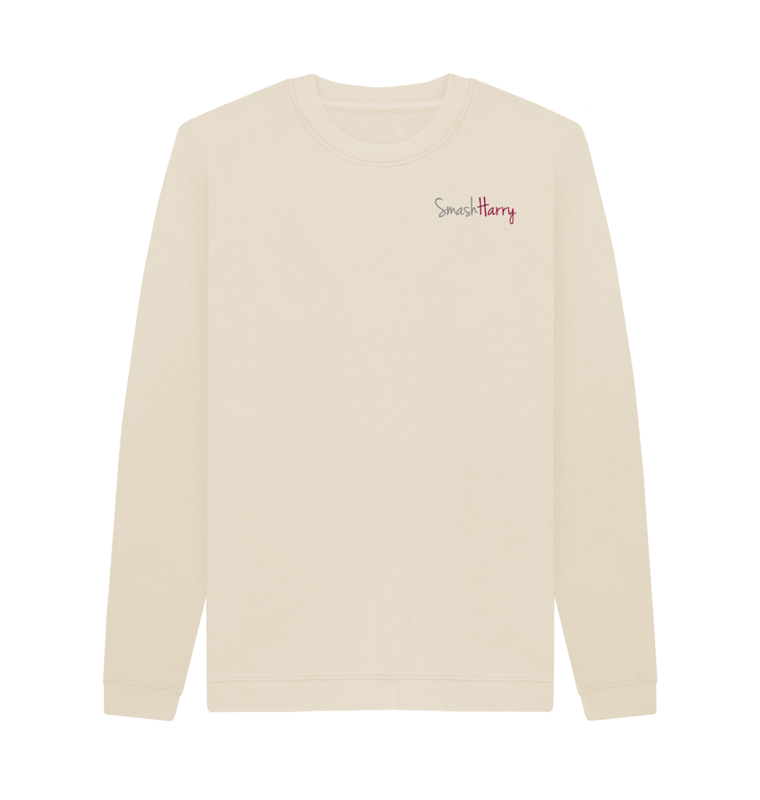 Oat Printed Sweater Front