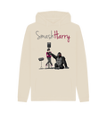 Oat Printed Hoody Front