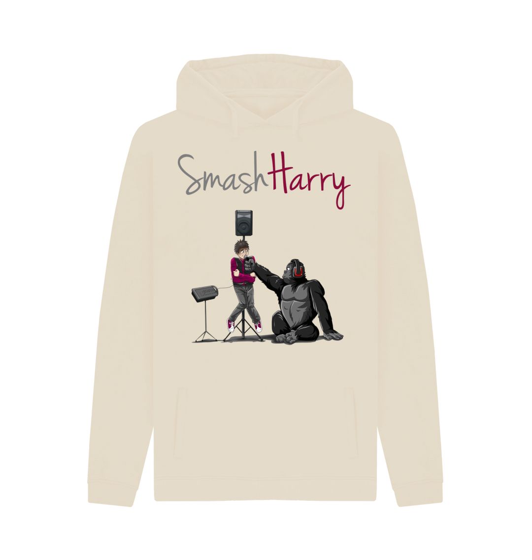 Oat SmashHarry Men's Organic Pullover Hoodie | Microphone