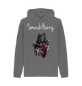 Slate Grey Printed Hoody Front