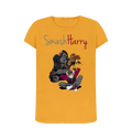 Mustard Printed T-shirt Front