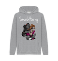 Light Heather Printed Hoody Front