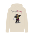 Oat Printed Hoody Front