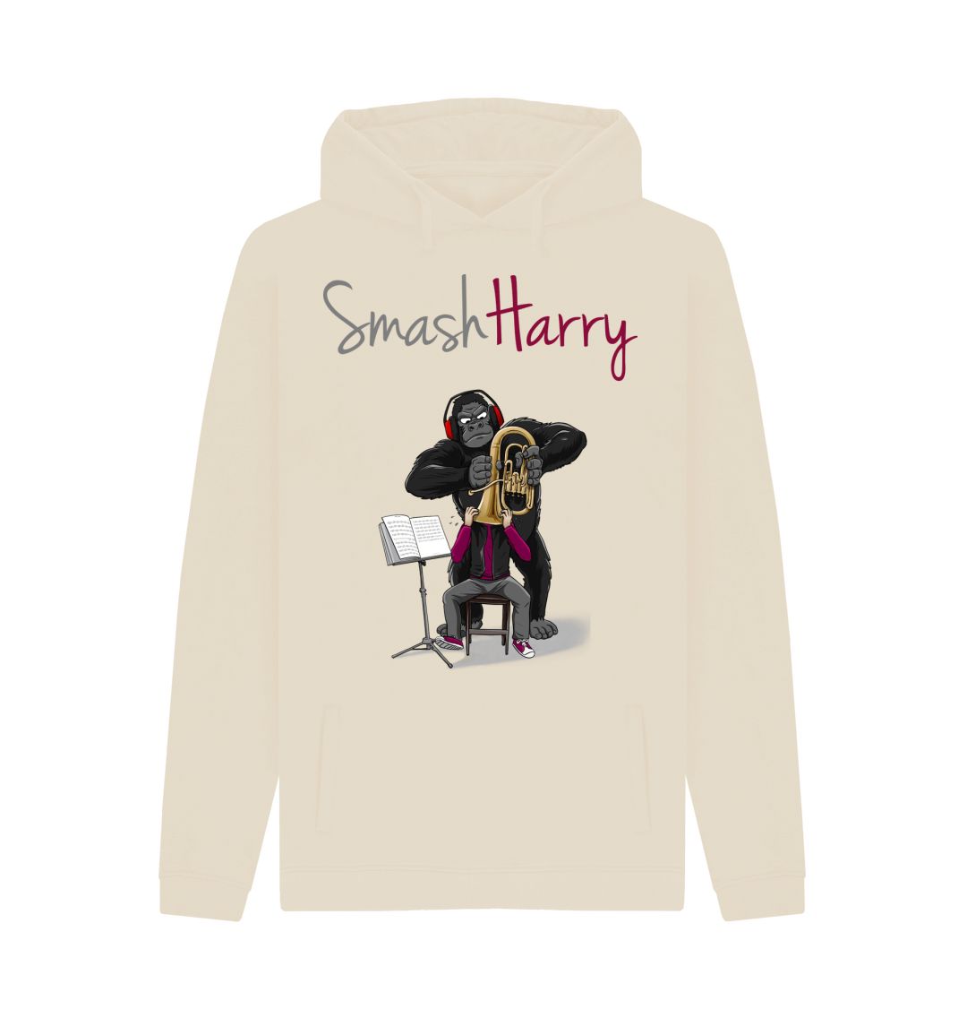 Oat SmashHarry Men's Organic Pullover Hoodie | Brass
