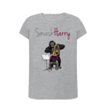 Athletic Grey Printed T-shirt Front