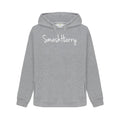 smashharry womens organic light heather pullover hoodie