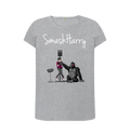 Athletic Grey Printed T-shirt Front