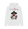 White SmashHarry Men's Organic Pullover Hoodie | Drums