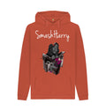 Rust SmashHarry Men's Organic Pullover Hoodie \u2014 Piano