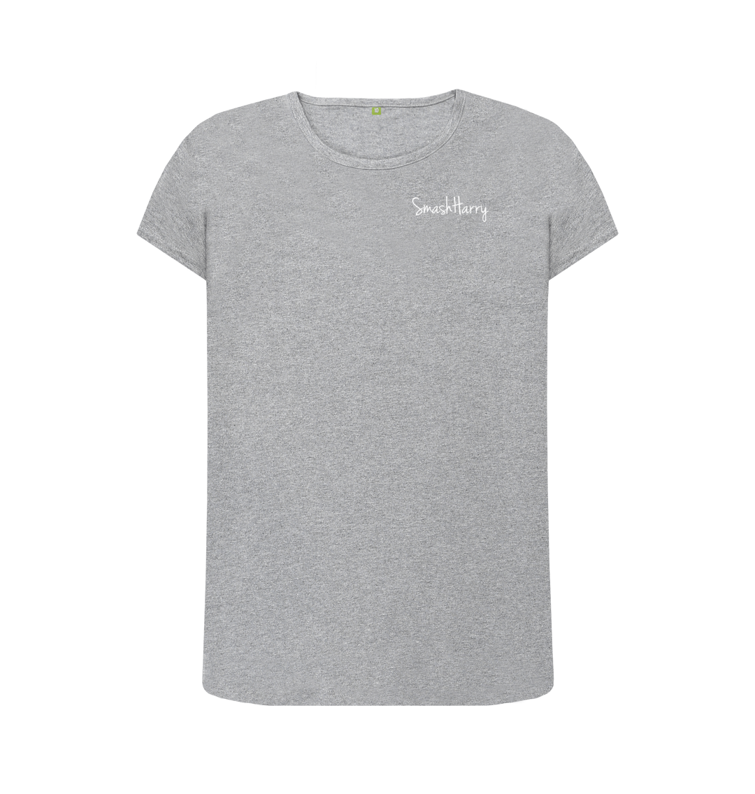 Athletic Grey Printed T-shirt Front
