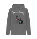 Slate Grey Printed Hoody Front