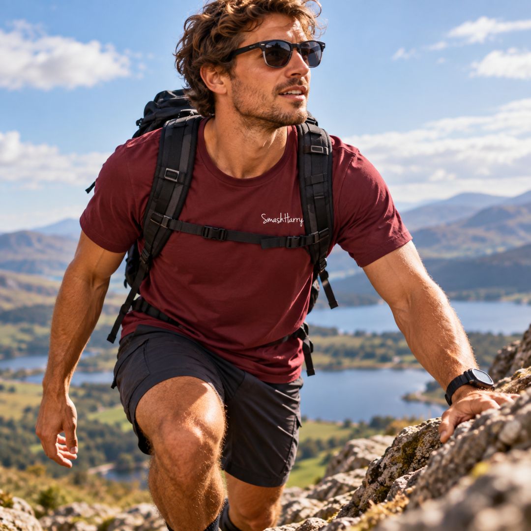 SmashHarry Men's Organic Basic T-Shirt