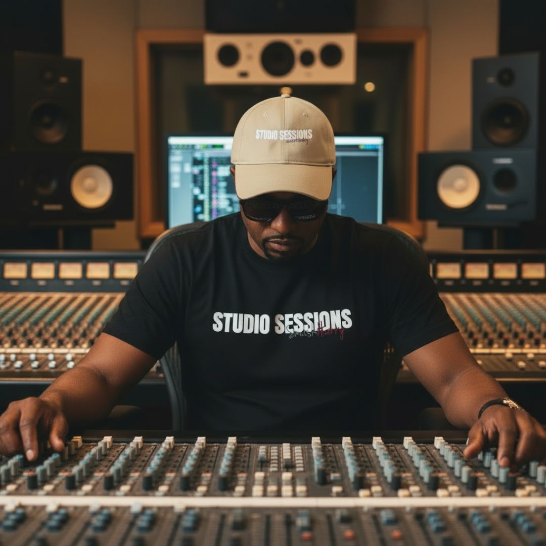 SmashHarry Unisex Studio Sessions Organic Cap